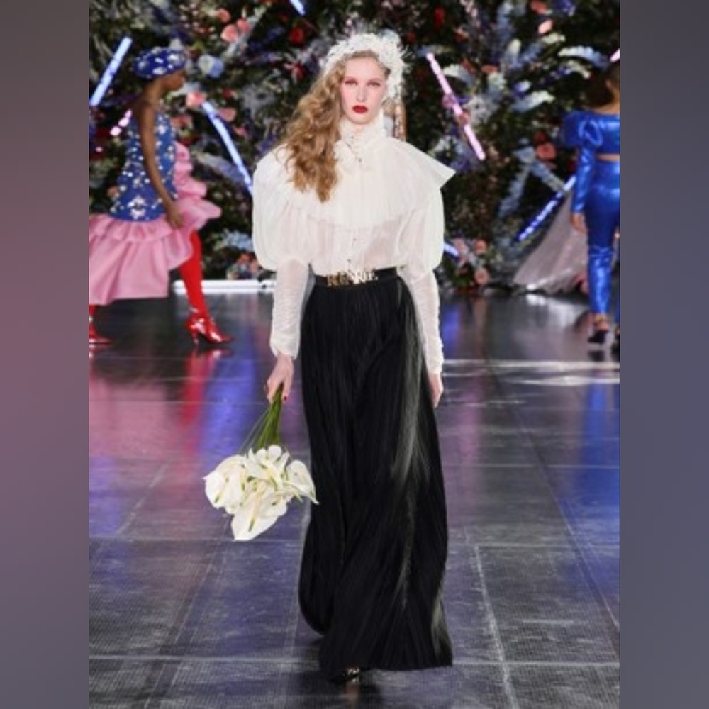 Sz 4 NWoT Rodarte wide leg plisse pants